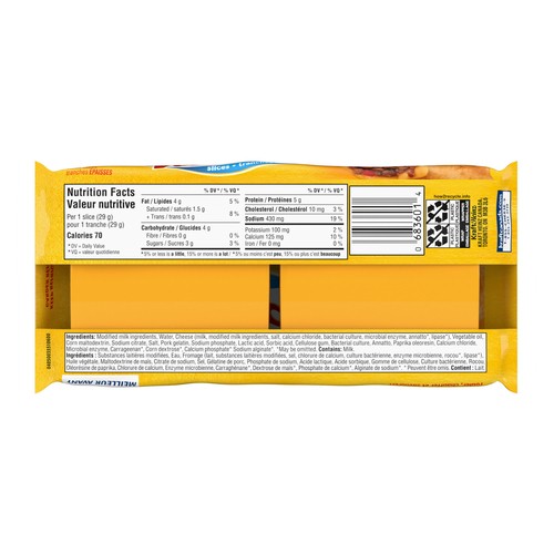 Velveeta Sliced Process Cheese Original 14 Thick Slices 410 g