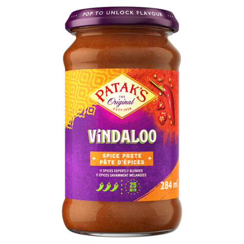 Patak's Spice Paste Vindaloo 284 ml