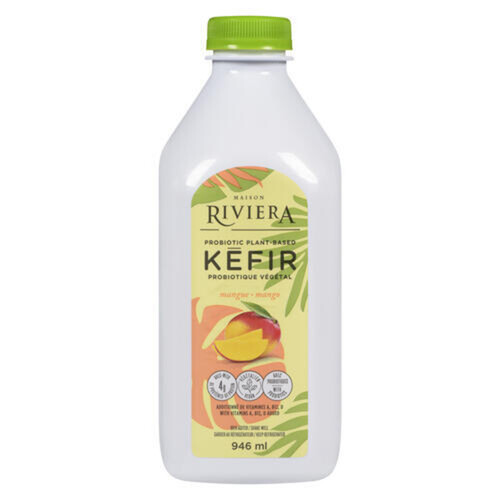 Riviera Probiotic Plant Based Kefir Mango 946 ml