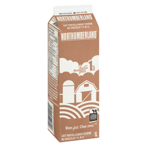 Northumberland 1% Partly Skim Chocolate Milk 1 L