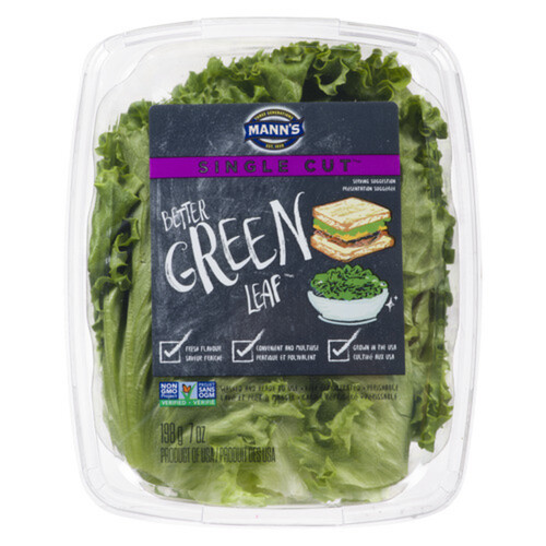 Mann's Better Green Leaf Lettuce 198 g