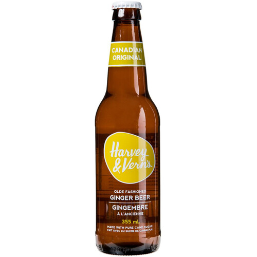 Harvey & Verns Olde Fashioned Ginger Beer 355 ml (bottle)