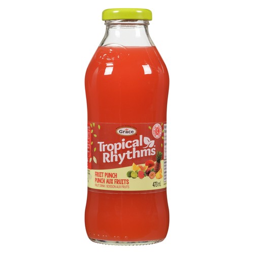 Grace Fruit Drink Tropical Fruit Punch 473 ml (bottle)