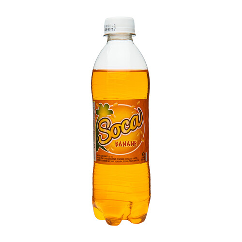 Soca Soft Drink Banana 400 ml (bottle)