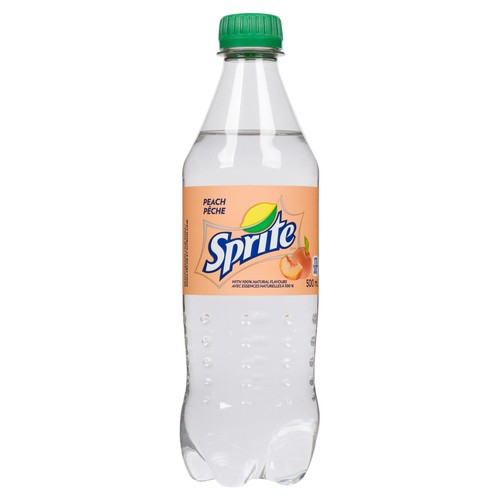 Sprite Soft Drink Peach 500 ml