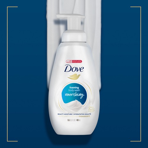 Dove Nourishing Foaming Body Wash Beauty Moisture 400 ml
