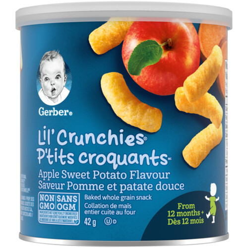 Gerber Lil' Crunchies Apple Sweet Potato 42 g
