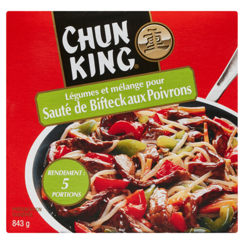 Chung King Vegetables & Sause Mix Stir Fry Pepper Steak 843 g