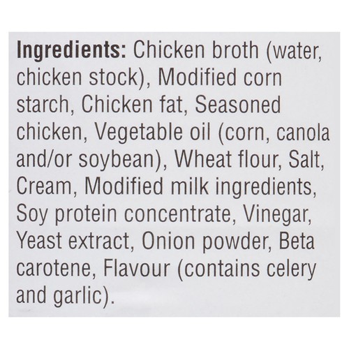 Campbell's Condensed Canned Soup Cream Of Chicken 284 ml