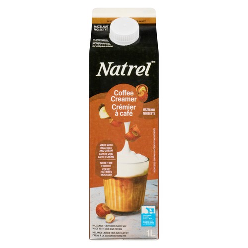 Natrel Hazelnut Coffee Creamer 1 L