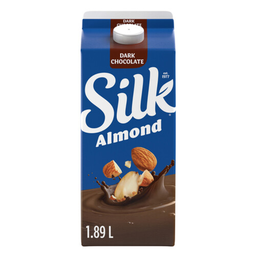 Silk Almond Milk Alternative Dark Chocolate Flavour 1.89 L