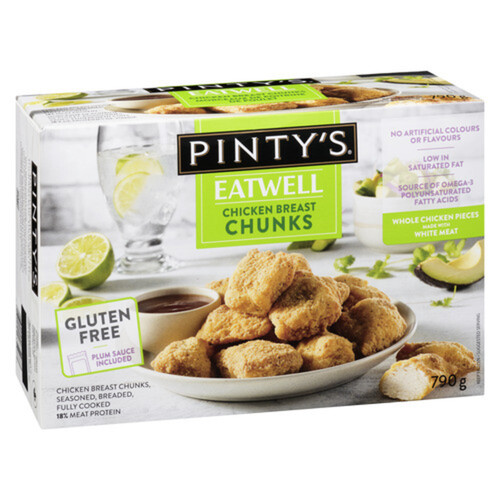 Pinty's  Chicken Breast Chunks 790 g (frozen)