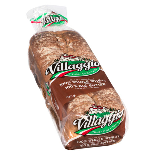 Ben's Villaggio Ultra Soft 100% Whole Wheat Bread 675 g
