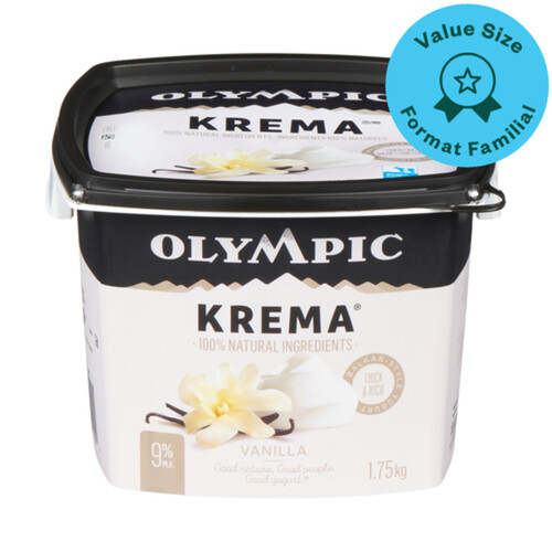 Olympic Krema 9% Yogurt Vanilla 1.75 kg