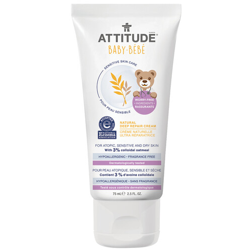 Attitude Baby Natural Deep Repair Cream 75 ml