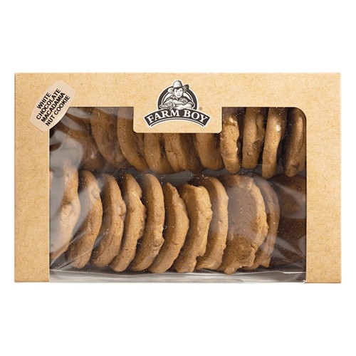 Farm Boy Cookies White Chocolate Macadamia 12 x 32.5 g
