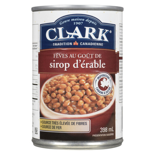 Clark Baked Beans Maple Style 398 ml