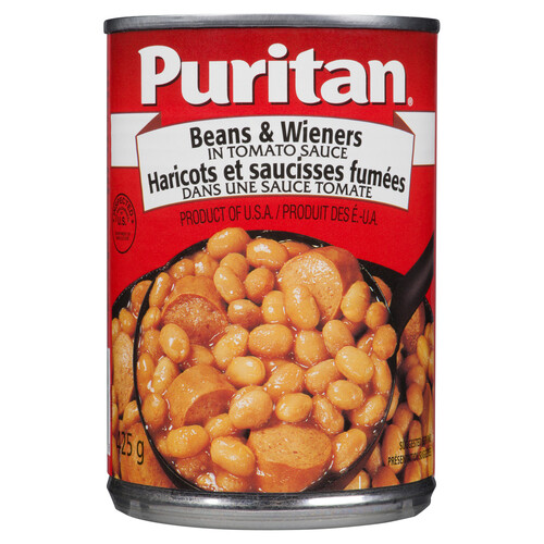 Puritan Beans & Wieners In Tomato Sauce 425 g