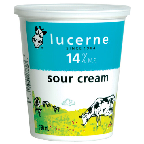 Lucerne 14% Sour Cream 750 ml