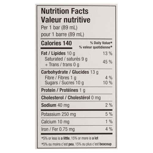 Coconut Bliss Organic Non-Dairy Frozen Dessert Bars Dark Chocolate 292 g