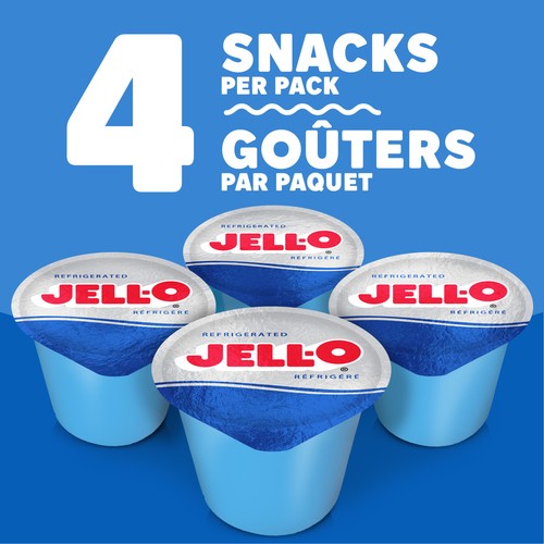 Jell-O Gel Snacks Blueberry 384 g