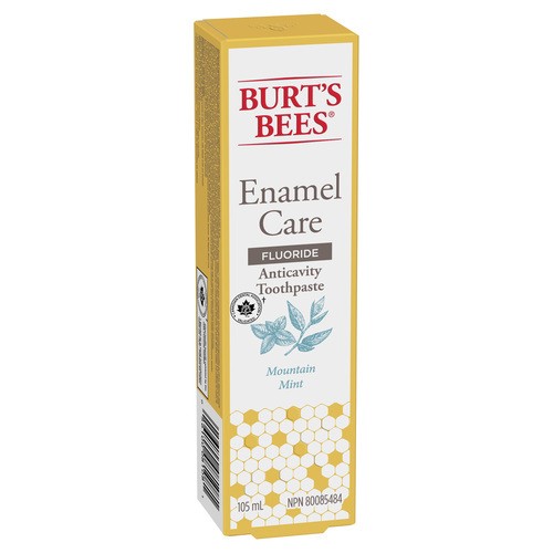 Burt's Bees Toothpaste Fluoride Enamel Care Mountain Mint 105 ml