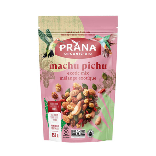 Prana Organic Machu Pichu Exotic Nut & Fruit Mix 150 g