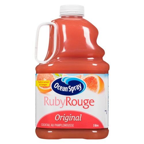 Ocean Spray Cocktail Juice Ruby Red Grapefruit 3 L