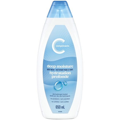 Compliments Body Wash Deep Moisture 650 ml