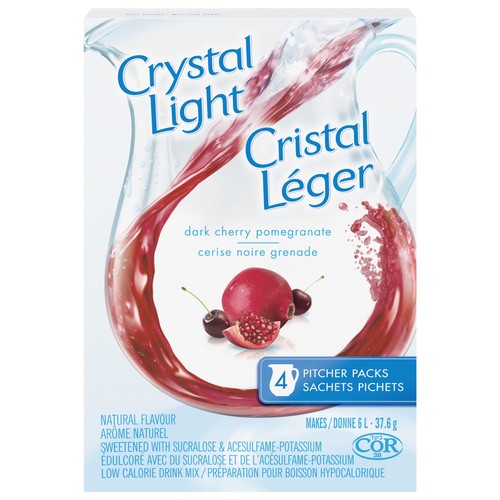 Crystal Light Drink Mix Dark Cherry Pomegranate 37.6 g
