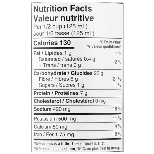 La Preferida Organic Refried Black Beans 398 ml