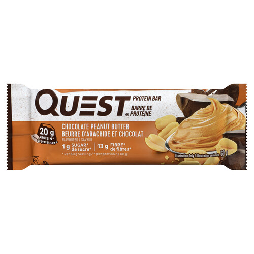 Quest Protein Bar Chocolate Peanut Butter 60 g