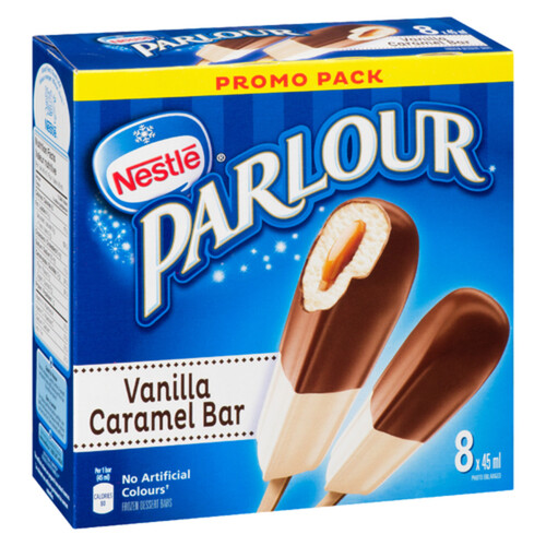 Parlour Frozen Dessert Bar Vanilla Caramel 8 x 45 ml