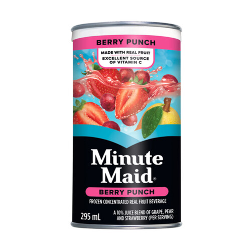 Minute Maid Concentrate Berry Punch Frozen Beverage 295 mL