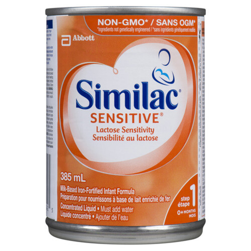 Similac Lactose Free Infant Formula Concentrated 12 x 385 ml
