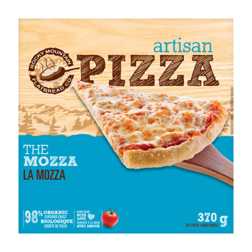 Rocky Mountain Frozen Flatbread Pizza The Mozza 10 Inches 370 g