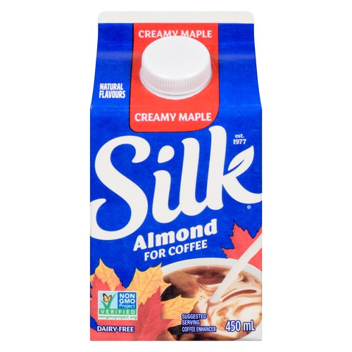 Silk Dairy-Free Coffee Whitener Creamy Maple 450 ml