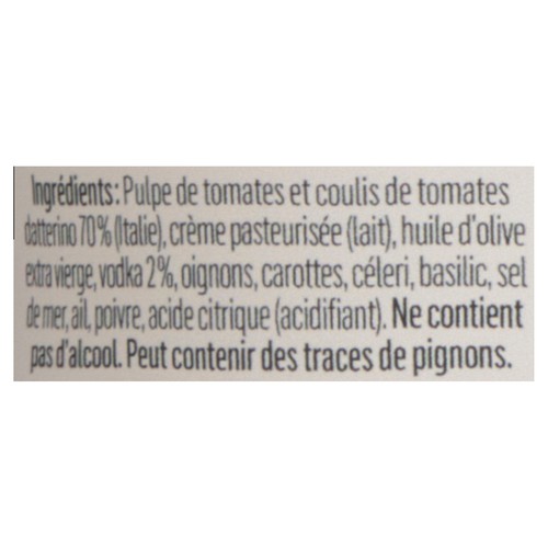 Favuzzi Sauce Vodka Tomato 480 ml