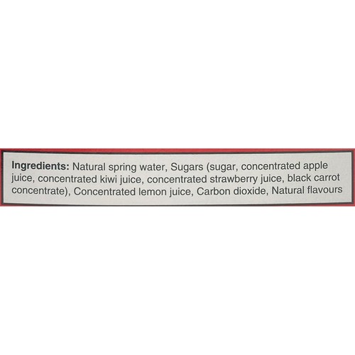 Perrier Sparkling Water Strawberry & Kiwi 6 x 330 ml (cans)