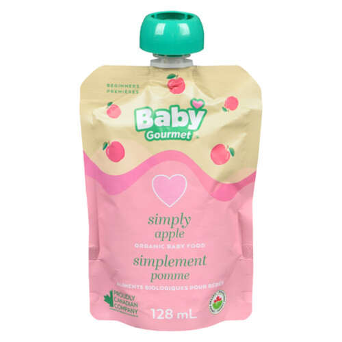 Baby Gourmet Organic Baby Food Simply Apple 128 ml