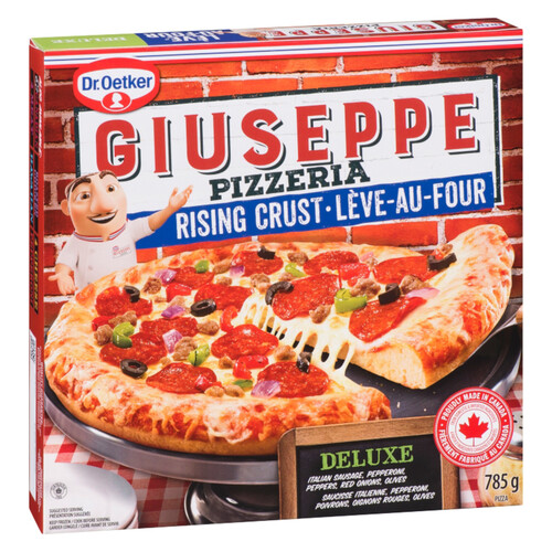 Dr. Oetker Giuseppe Frozen Rising Crust Pizza Deluxe 785 g