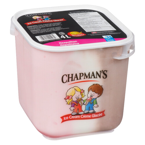 Chapman's Ice Cream Neapolitan 4 L