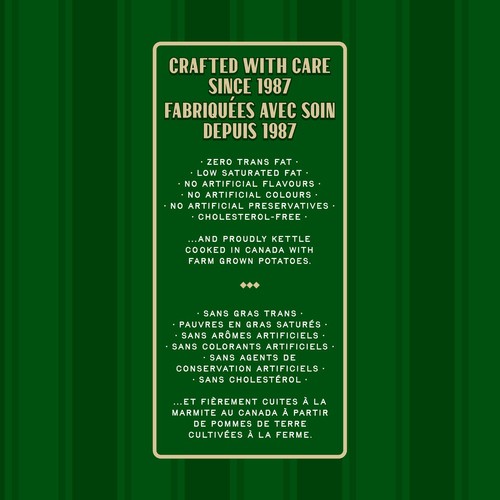 Miss Vickie's Kettle Cooked Potato Chips Cacio e Pepe Flavoured 190 g