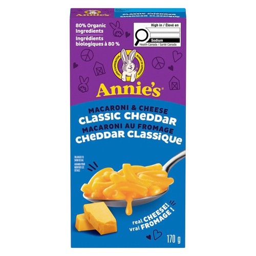 Annie's Macaroni & Cheese Classic Mild Cheddar 170 g