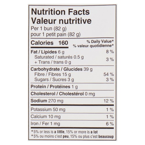 The Grain Escape Gluten-Free Hamburger Buns 4 Pack 328 g