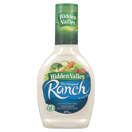 Hidden Valley Gluten-Free Creamy Dressing & Dip Ranch Original 473 ml