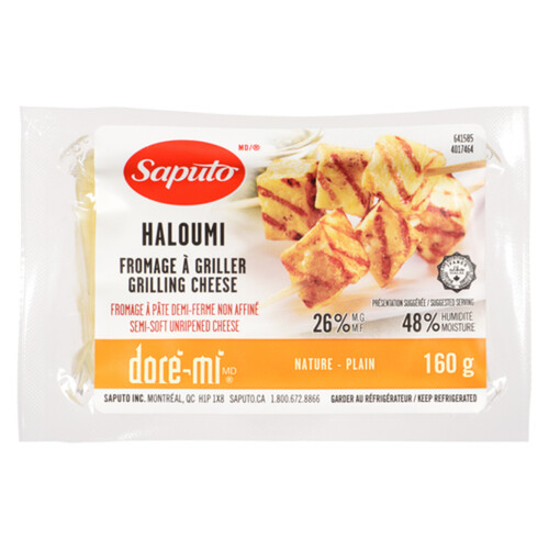 Saputo Doré-Mi Haloumi Cheese Plain 160 g