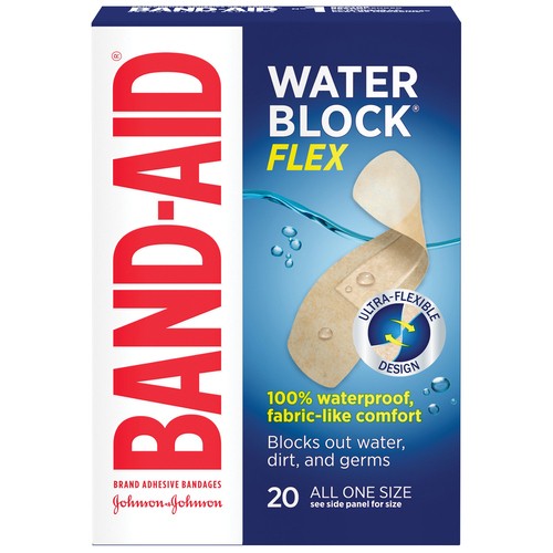 Band-Aid Water Block Flex Bandage 20 EA