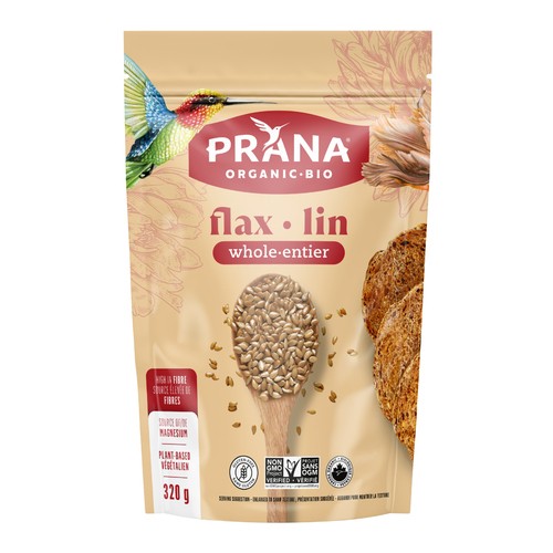 Prana Organic Flax Whole 320 g