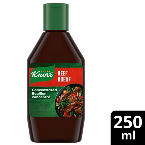 Knorr Concentrated Bouillon Beef Just A Drop Adds Deep Rich Flavour 250 ml
